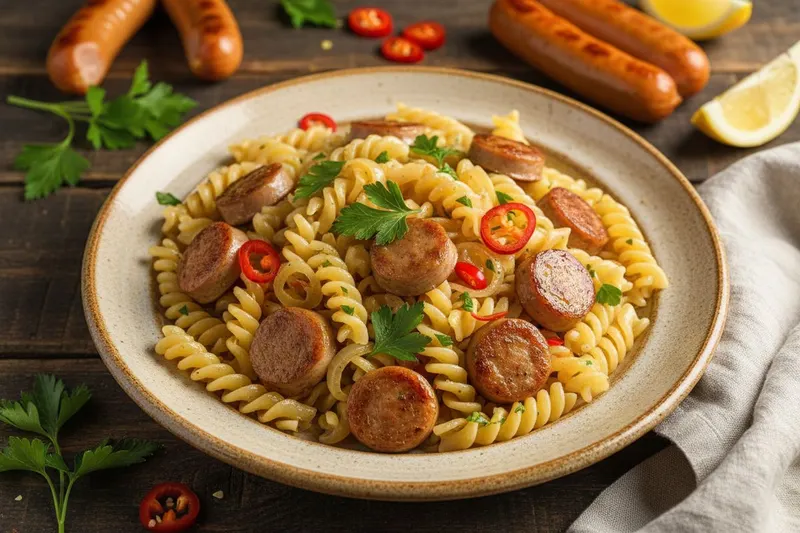 Bratwurstipasta