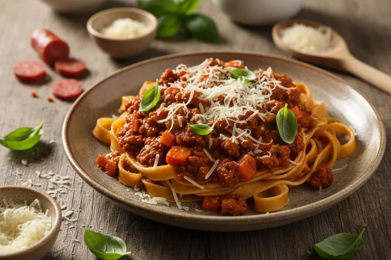 Chorizobolognese