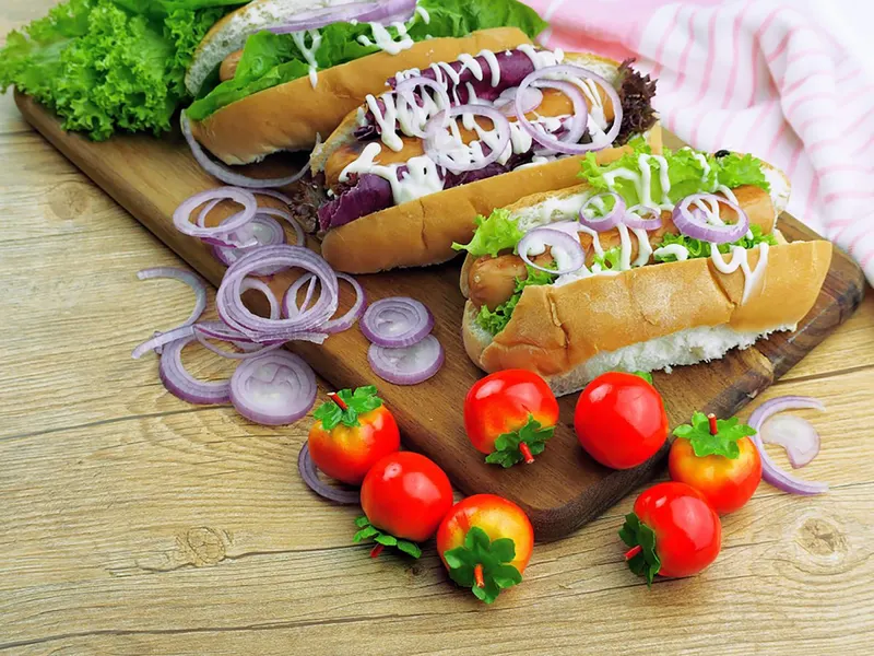 Hotdog-täytteet