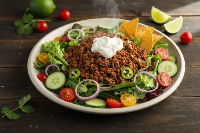Tex-Mex-jauhelihasalaatti